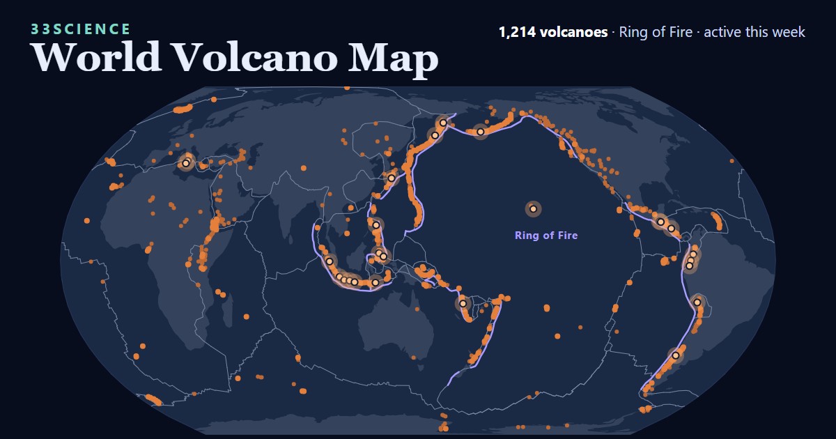 Mole Calculation Questions Volcano Map: Active Volcanoes & Eruptions Today - 33Science