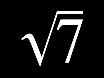 √7