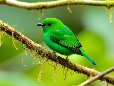 African Green Broadbill