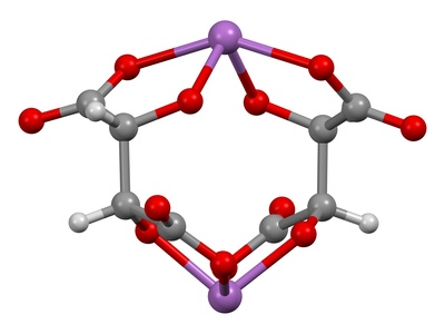 Potassium antimony tartrate (tartar emetic)