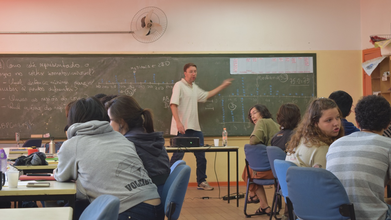 Students using evidence-based study techniques and workplace ergonomics