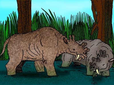 Uintatherium