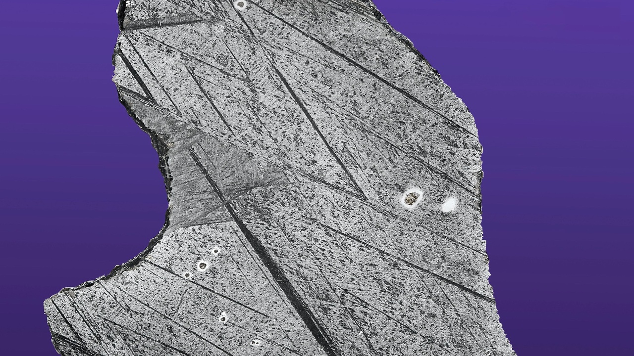Micrograph of carbide precipitates and a schematic of phosphide catalytic sites on a metal surface.