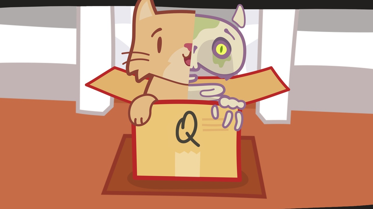 Quantum measurement setup with entangled photons and a schematic of uncertainty principle