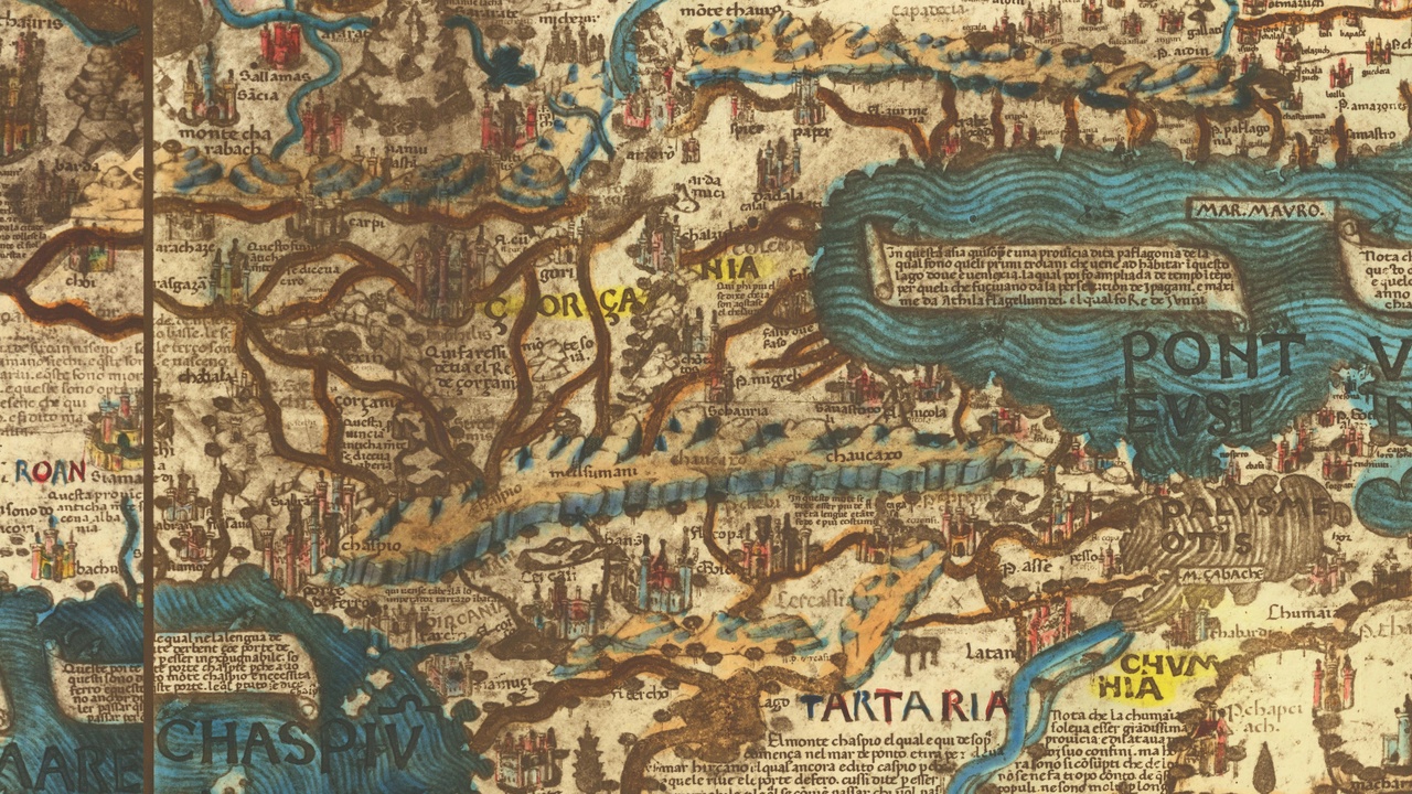 Fra Mauro map and early navigational charts