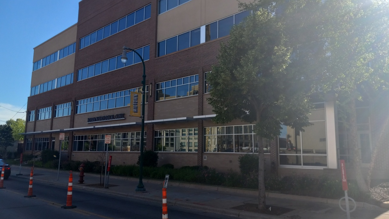 Clinical neurology clinic with MRI scans and neurorehabilitation