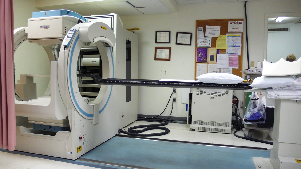 18F sodium fluoride PET scan image showing bone lesions