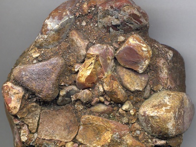 Alluvial gravel and sand deposits