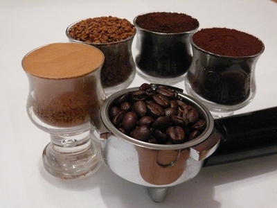 Coffee grounds & filters
