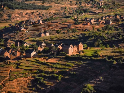 Contour farming and terracing