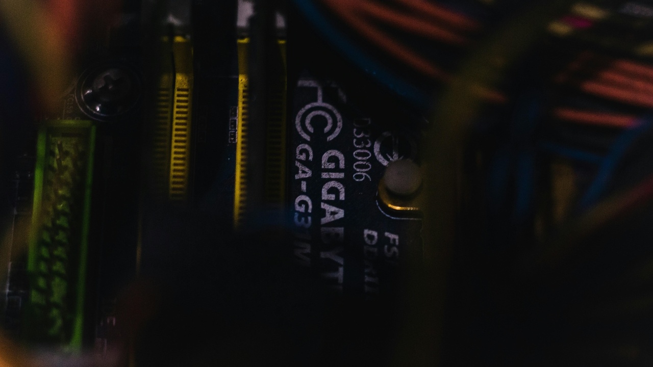 Close-up of a CCD sensor array