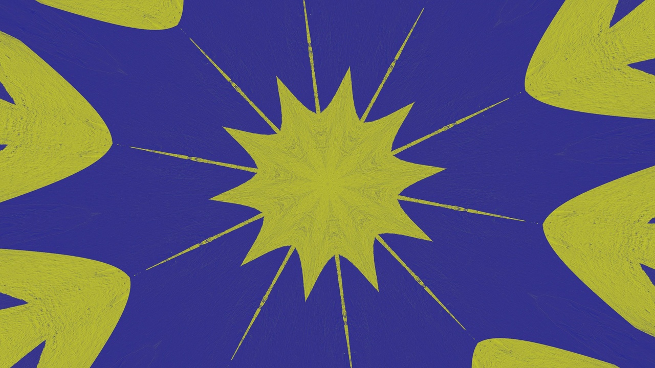 Museum exhibit and vintage radio microphone referencing Fred Hoyle's coinage of 'Big Bang'