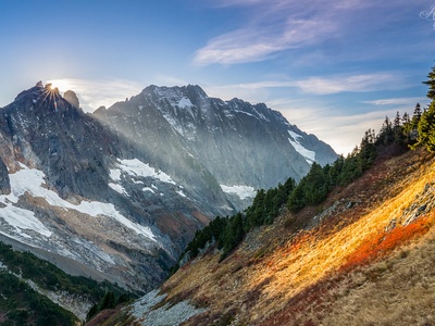 Rocky alpine terrain / scree