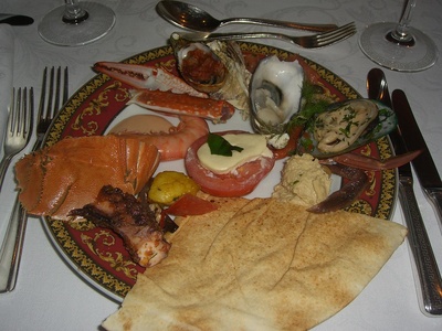 Shellfish (mussels, oysters, scallops)