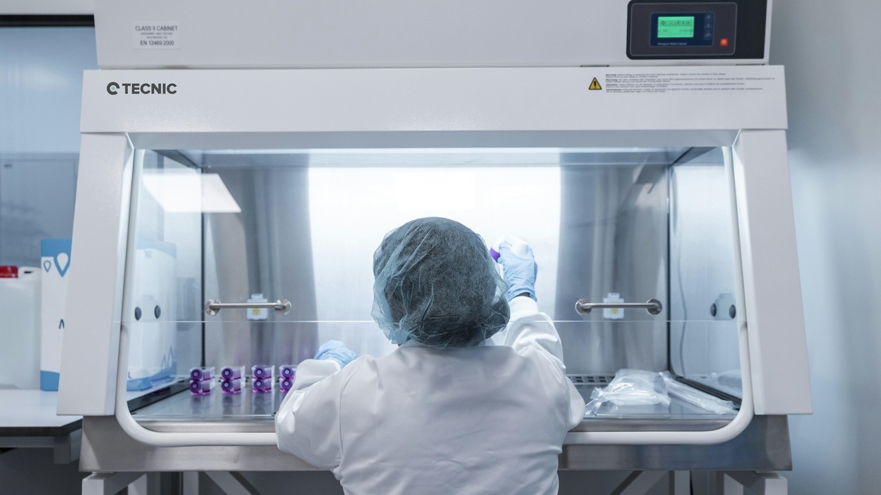 Automated stainer processing slides and a molecular sequencer in a laboratory setting