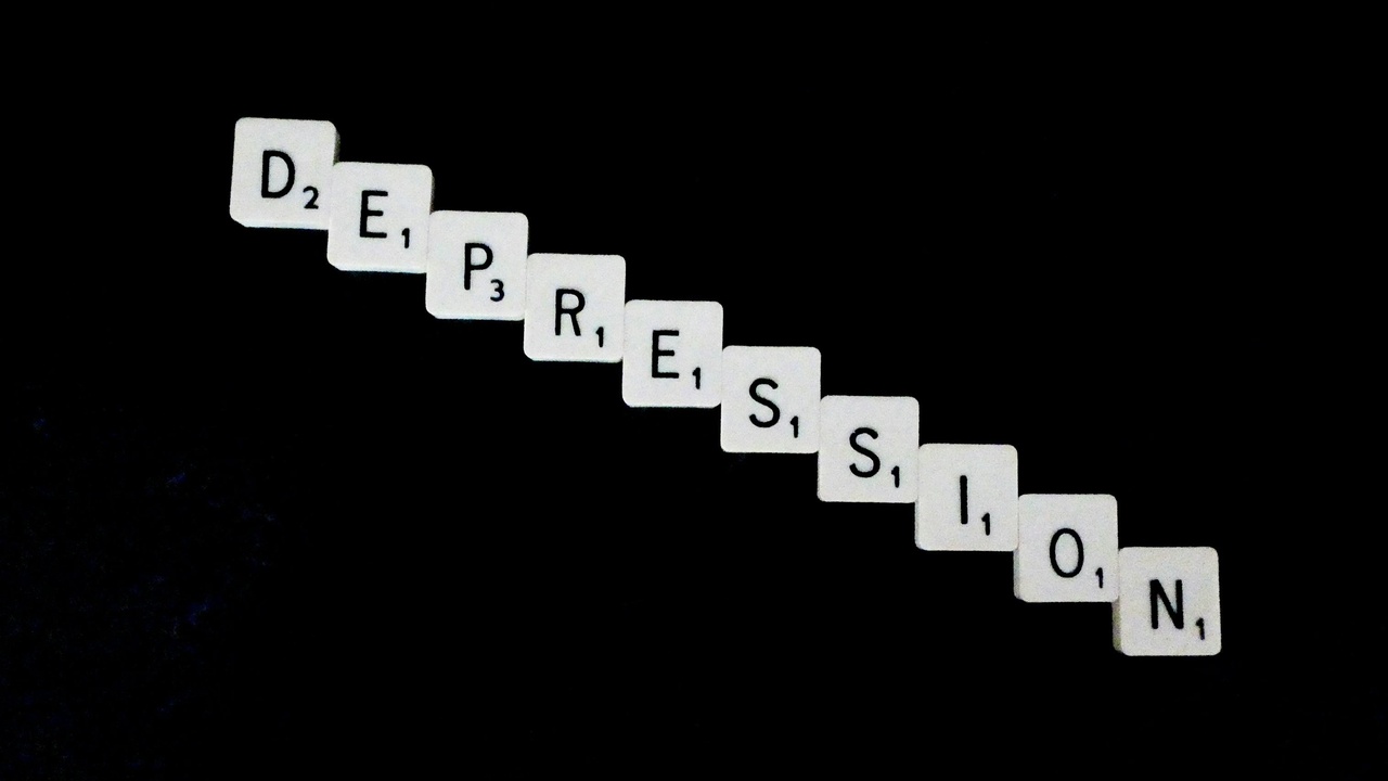 Clinician consulting patient about depression