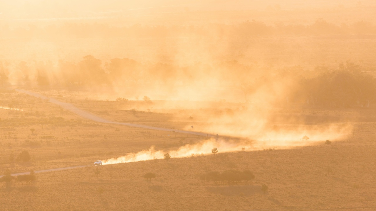 Controlled burn in a savanna landscape