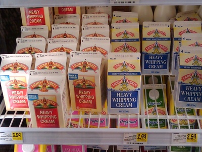 Heavy (whipping) cream