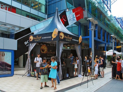 Ice cream bar (chocolate-coated)