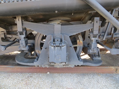 Leaf spring suspension