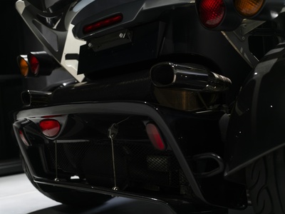 Motorcycle mono‑shock rear