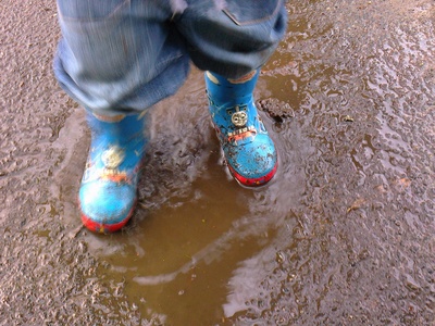 Muddy puddle