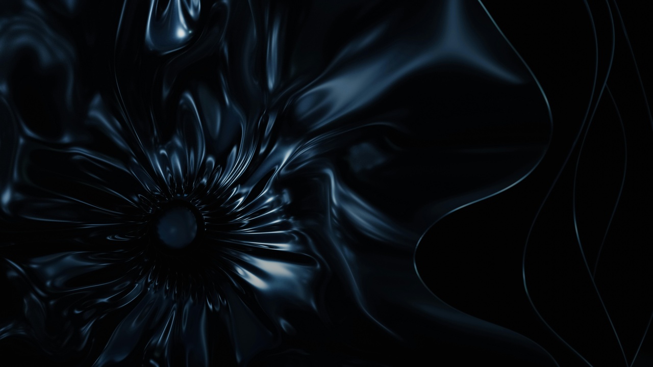 Illustration contrasting particulate dark matter halo and smooth dark energy background