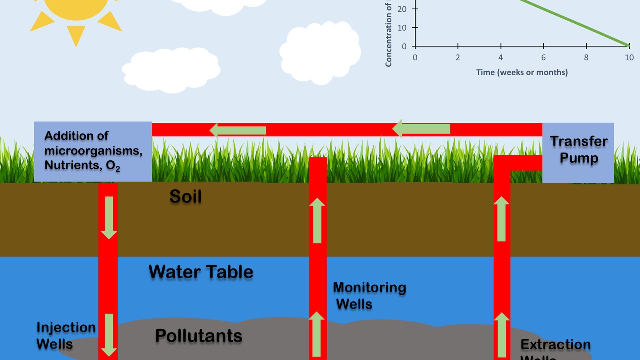 Engineered microbes working on environmental cleanup and sustainable materials