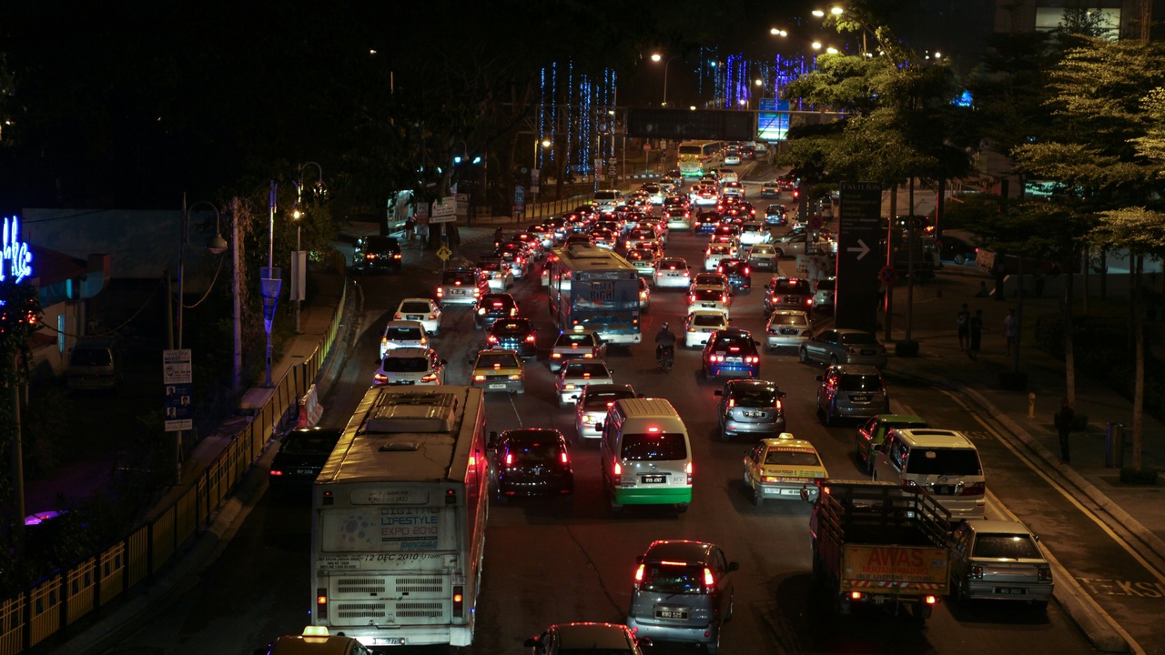 Reduced traffic and reclaimed urban parking transformed into green space