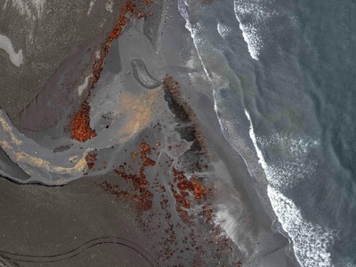 Gulf War oil spill and fires