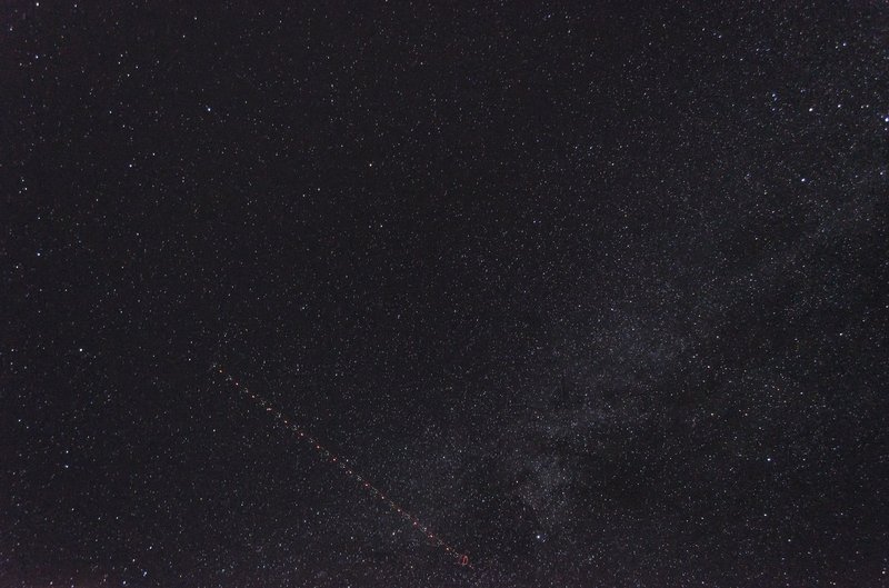 A breathtaking image of the starry night sky over Greece, showcasing the celestial beauty.