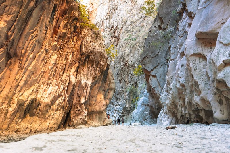 Explore the stunning canyons of Saklikent Gorge in Muğla, Türkiye, a must-visit natural wonder.